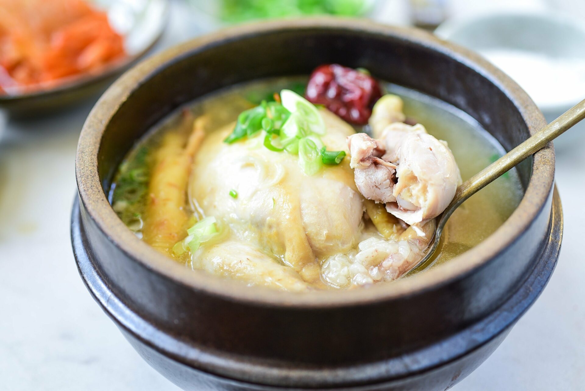 Korean Ginseng Chicken Soup (1.2kg) - Savour Gourmet